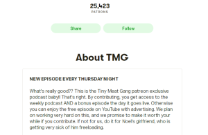 Tiny Meat Gang patreon